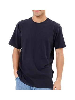 T-Shirt Marine Homme Quiksilver Slub roundneck 1