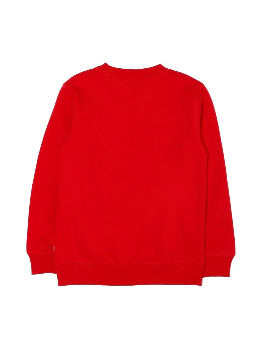 Sweat Rouge Garçon Levi's Droit Batwing 3