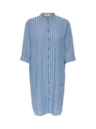 Robe Rayure Bleu/Blanc Femme JDY Emilia 1