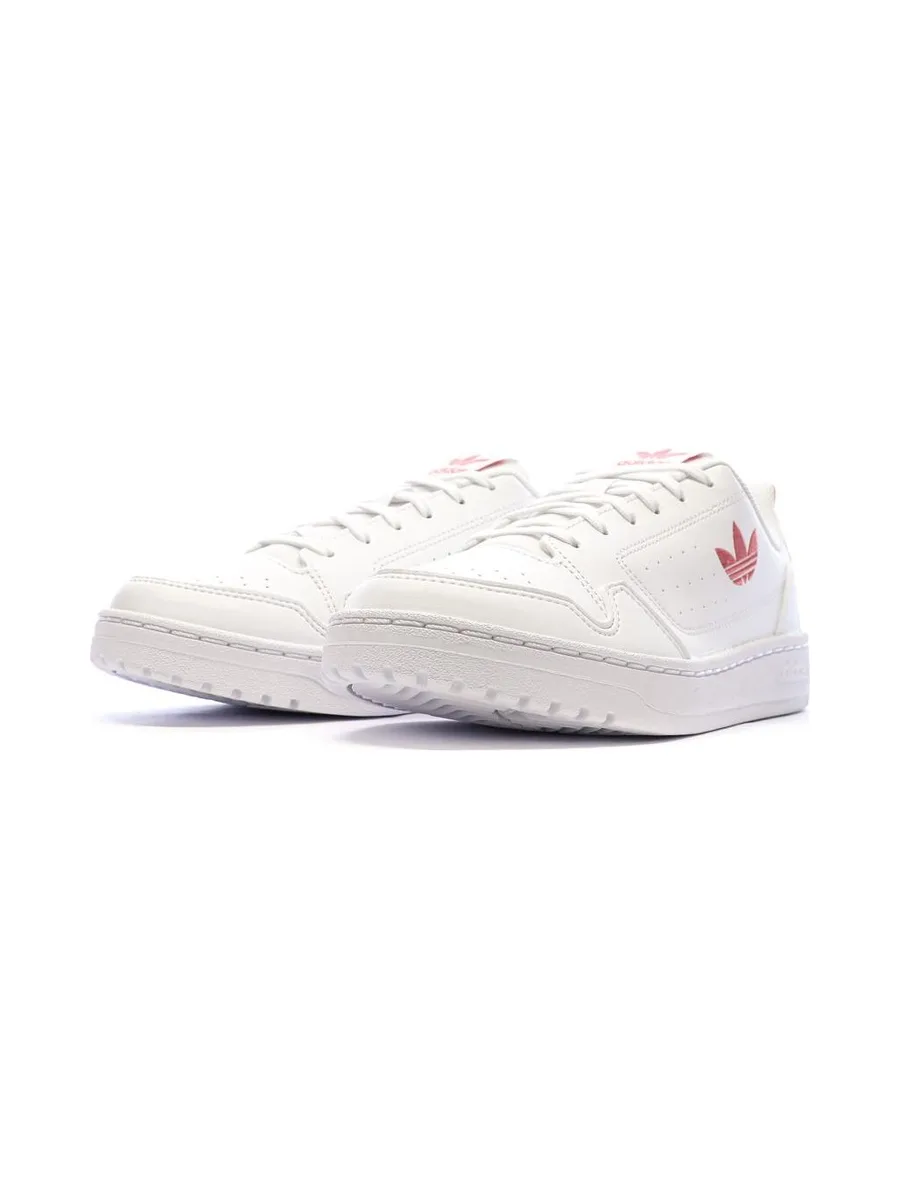 Baskets Blanc/Rose Adidas Ny 90 7