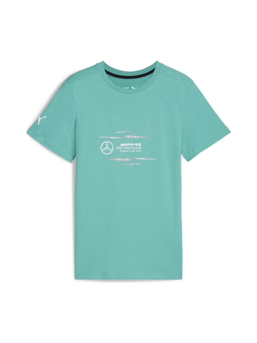 T-Shirt Turquoise Garçon Puma 627358 2
