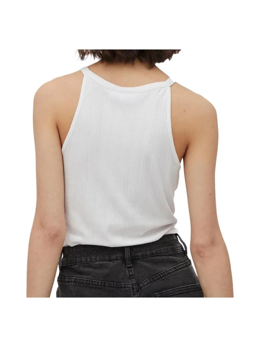 Débardeur Blanc Femme Vila Aathalia 2