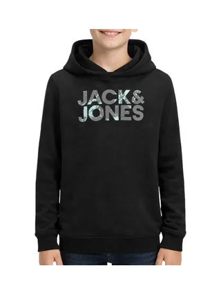 Sweat Noir Garçon Jack & Jones Splash 1