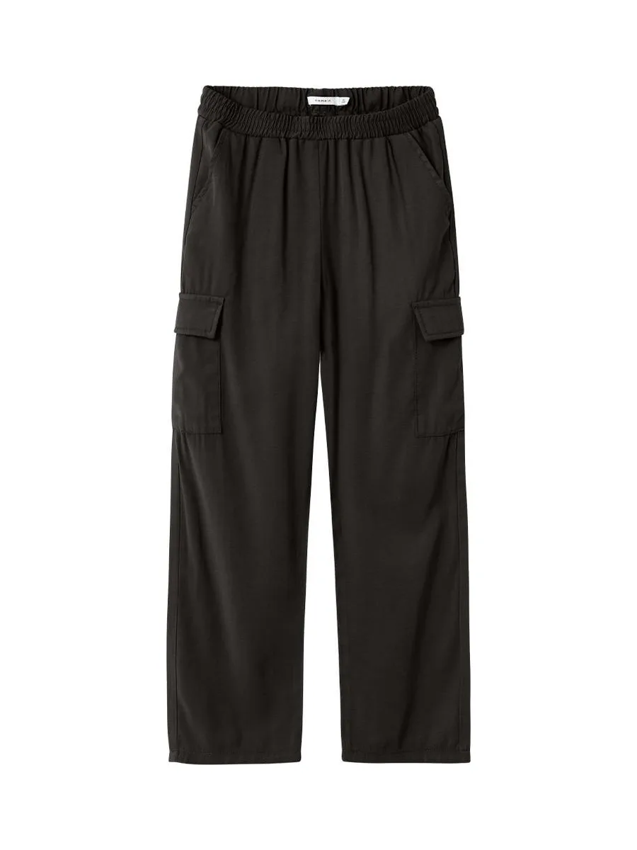 Pantalon fluide Noir Fille Name it Bella 2