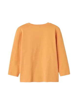 T-Shirt Manches Longues Orange Garçon Name it Thorhim 2
