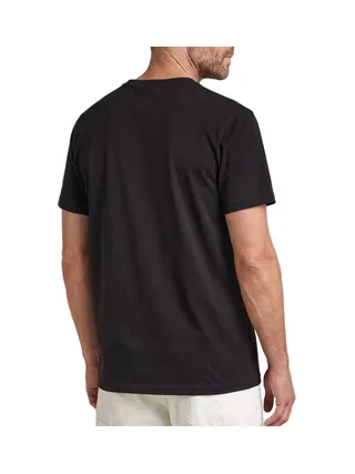 T-shirt Noir Homme G-Star Raw Chestes 2