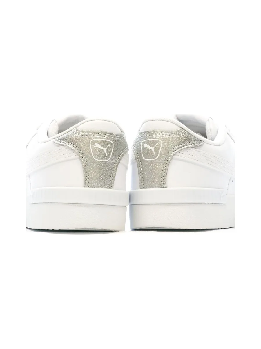 Baskets Blanches Femme Puma Jada Metallic 8