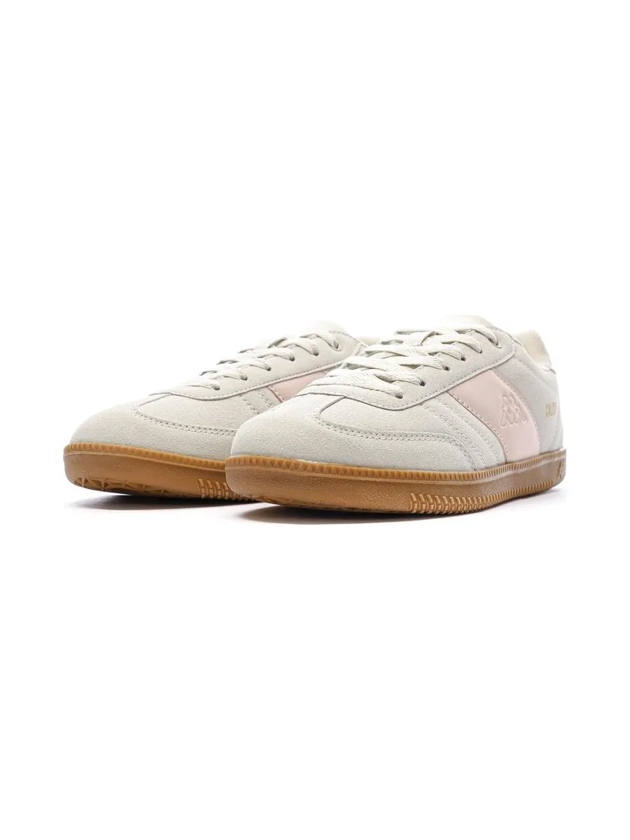 Baskets Gris/Rose Femme Kappa Mattea Suede 7