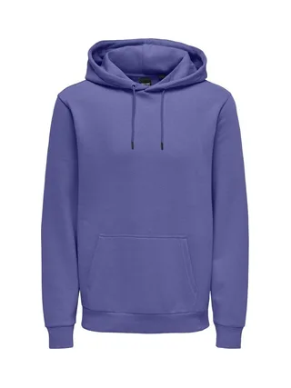 Sweat à Capuche Violet Homme Only & Sons Ceres 1