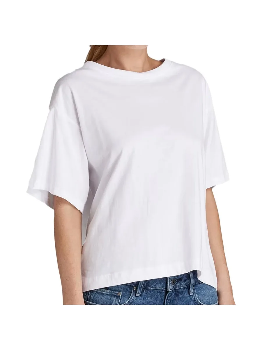 T-shirt Blanc Femme G-Star Raw D23357 2