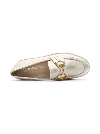 Mocassins Beige Nacré Femme Marco Tozzi 24700 4
