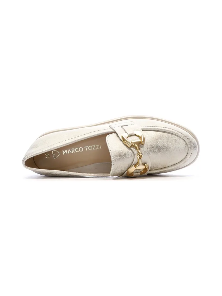 Mocassins Beige Nacré Femme Marco Tozzi 24700 5