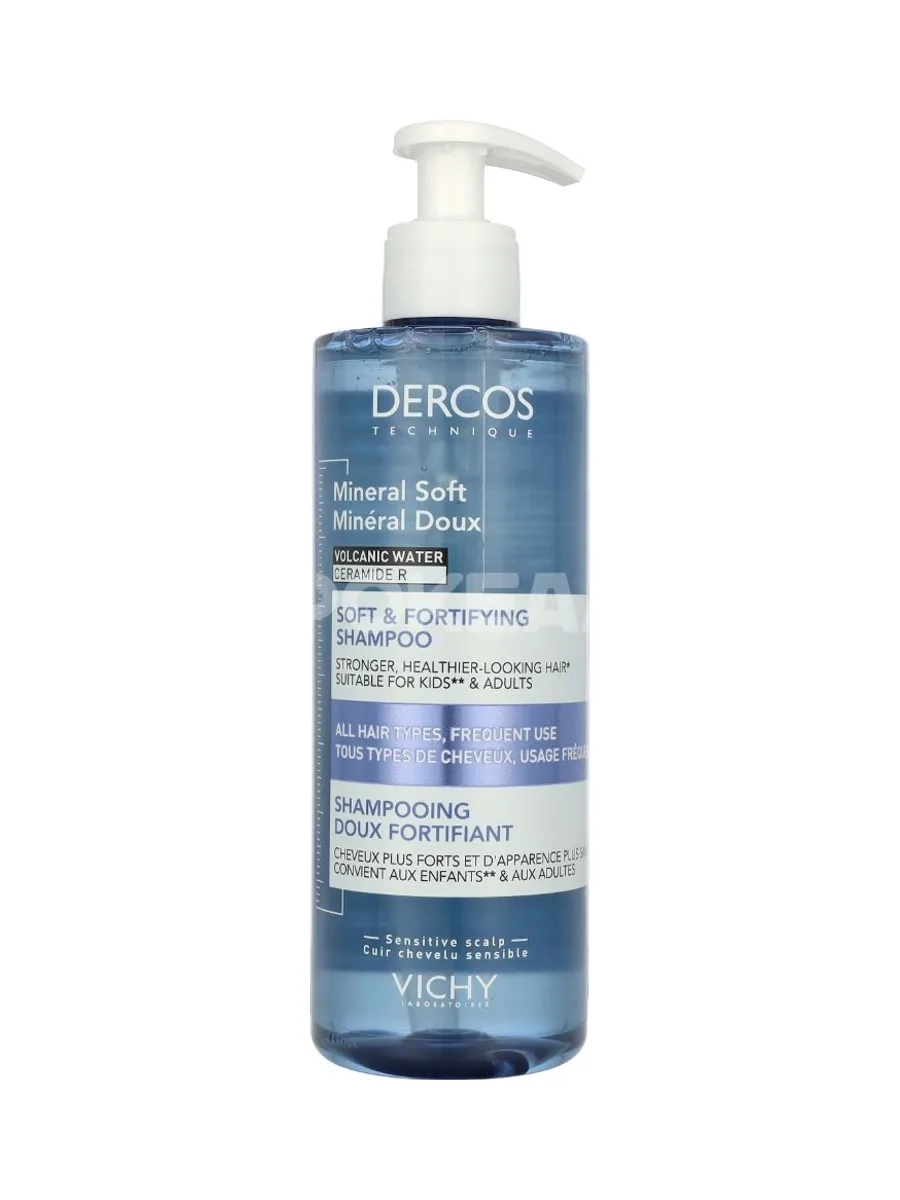 Vichy Dercos Mineral Soft & Fortifying Shampoo 400ml 1