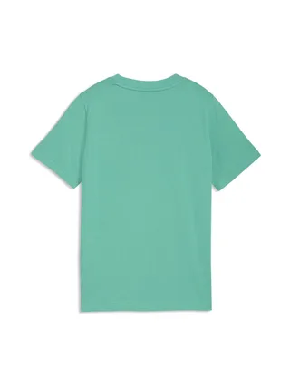 T-Shirt Vert Garçon Puma Small 2