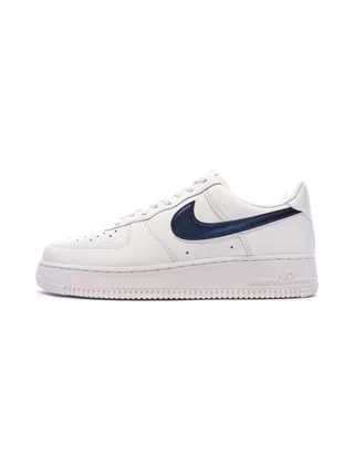 Baskets Blanc/Bleu Homme Nike Air Force 1 '07 Lv8 1
