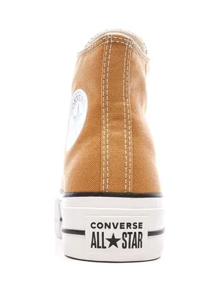 Baskets Jaune Converse Femme Chuck Taylor All Star Lift 3