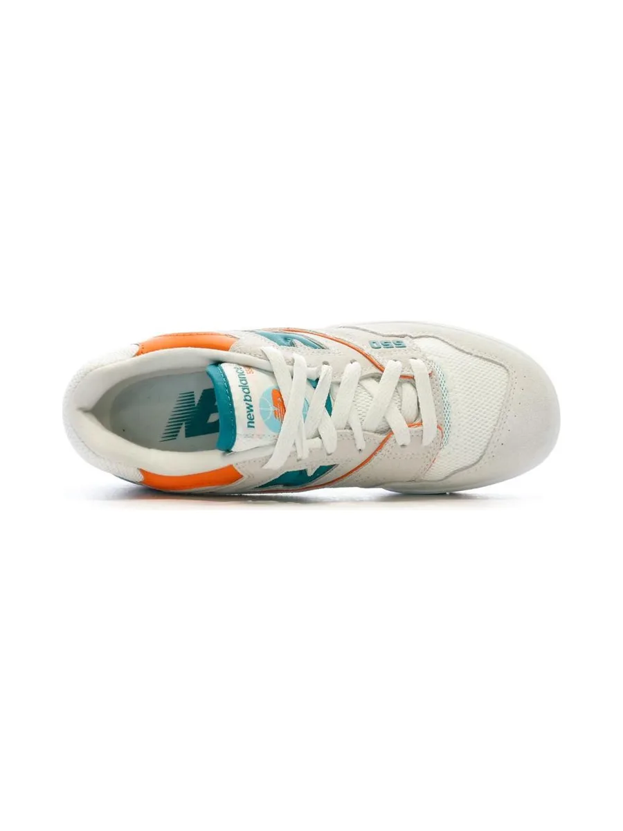 Baskets Beige/Orange Femme New Balance Bb550 5