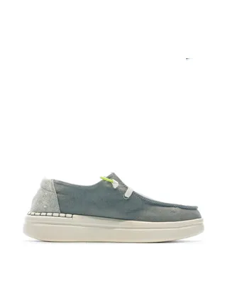 Chaussures Gris/Bleu Femme Hey Dude Wendy Rise 2