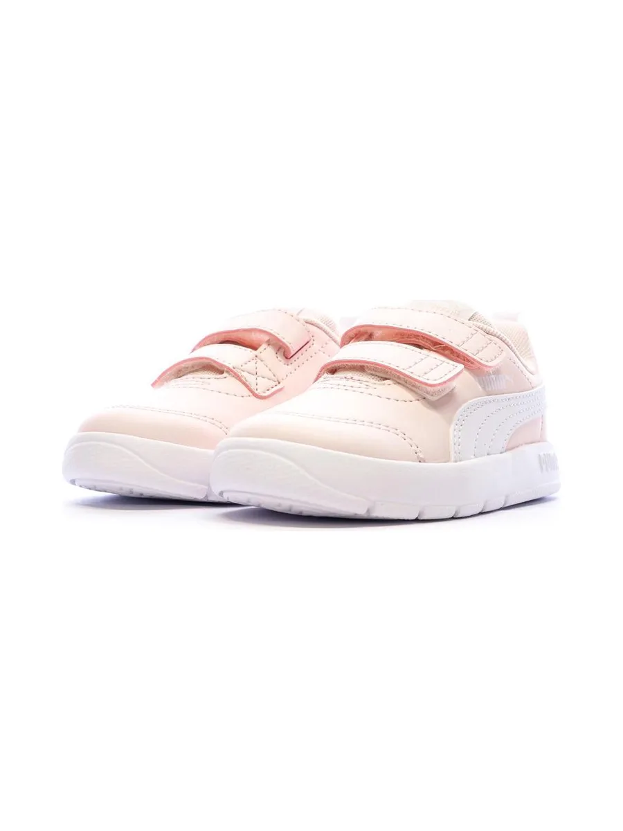 Baskets Rose/Blanches Puma Courtflex V3 V Inf 7