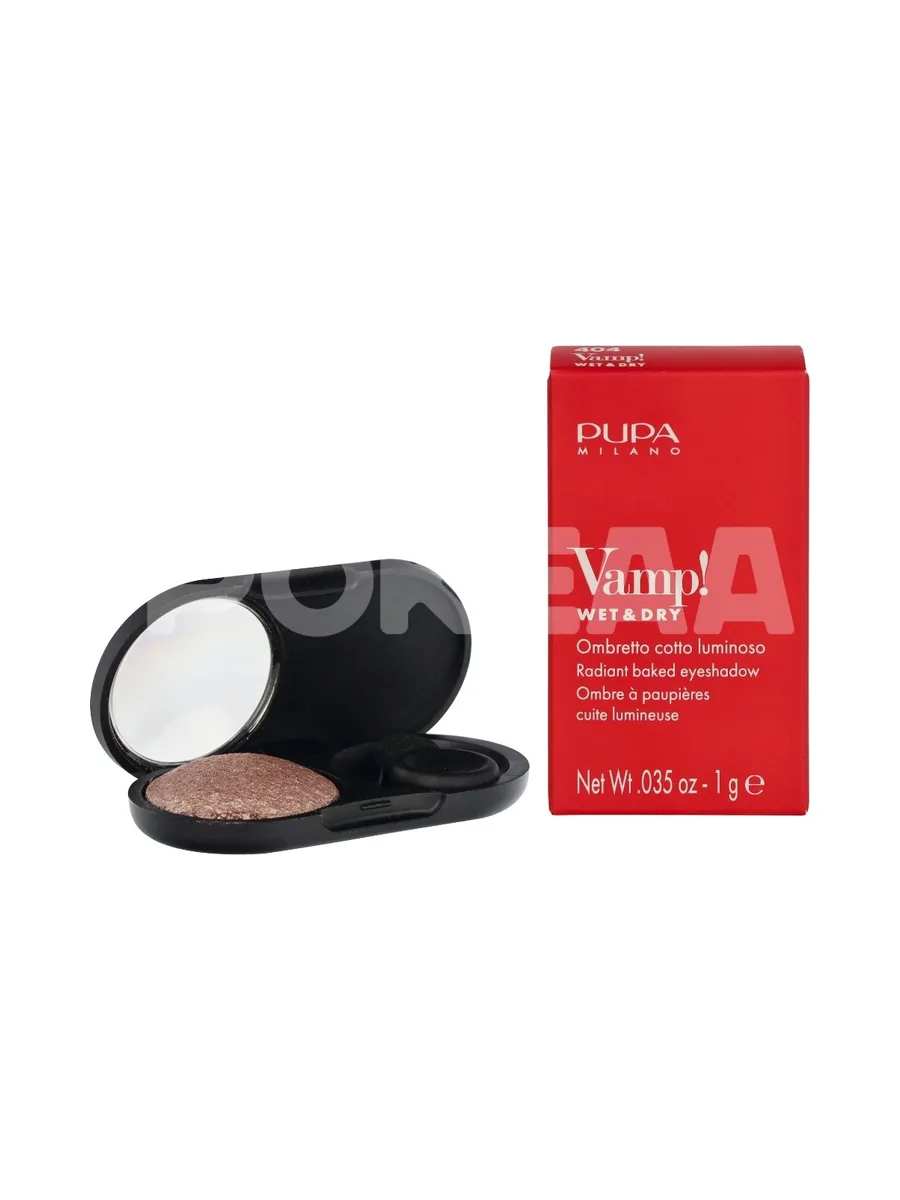 Pupa Vamp! Wet & Dry Eyeshadow 1g - #404 Cold Taupe 1