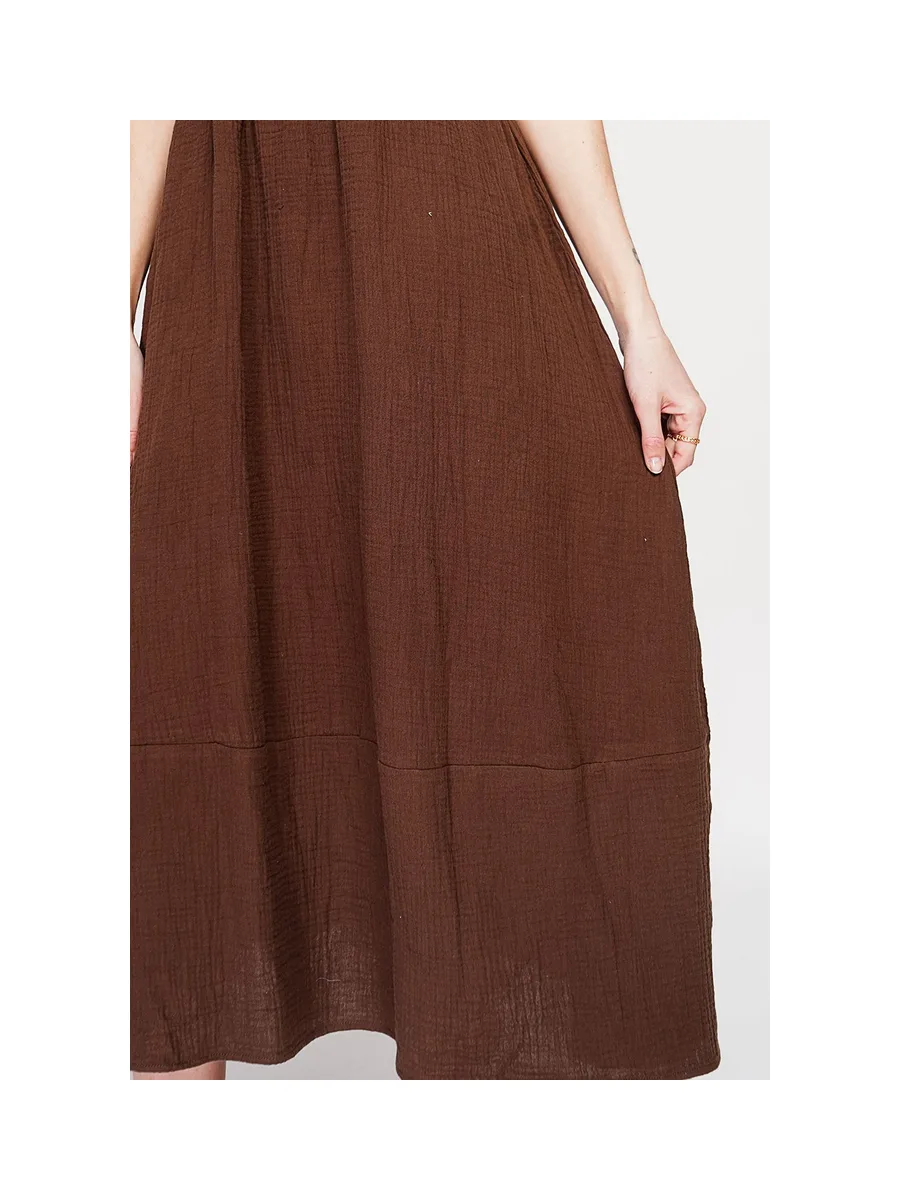 Robe Longue d'Été à Bretelles réglable 6