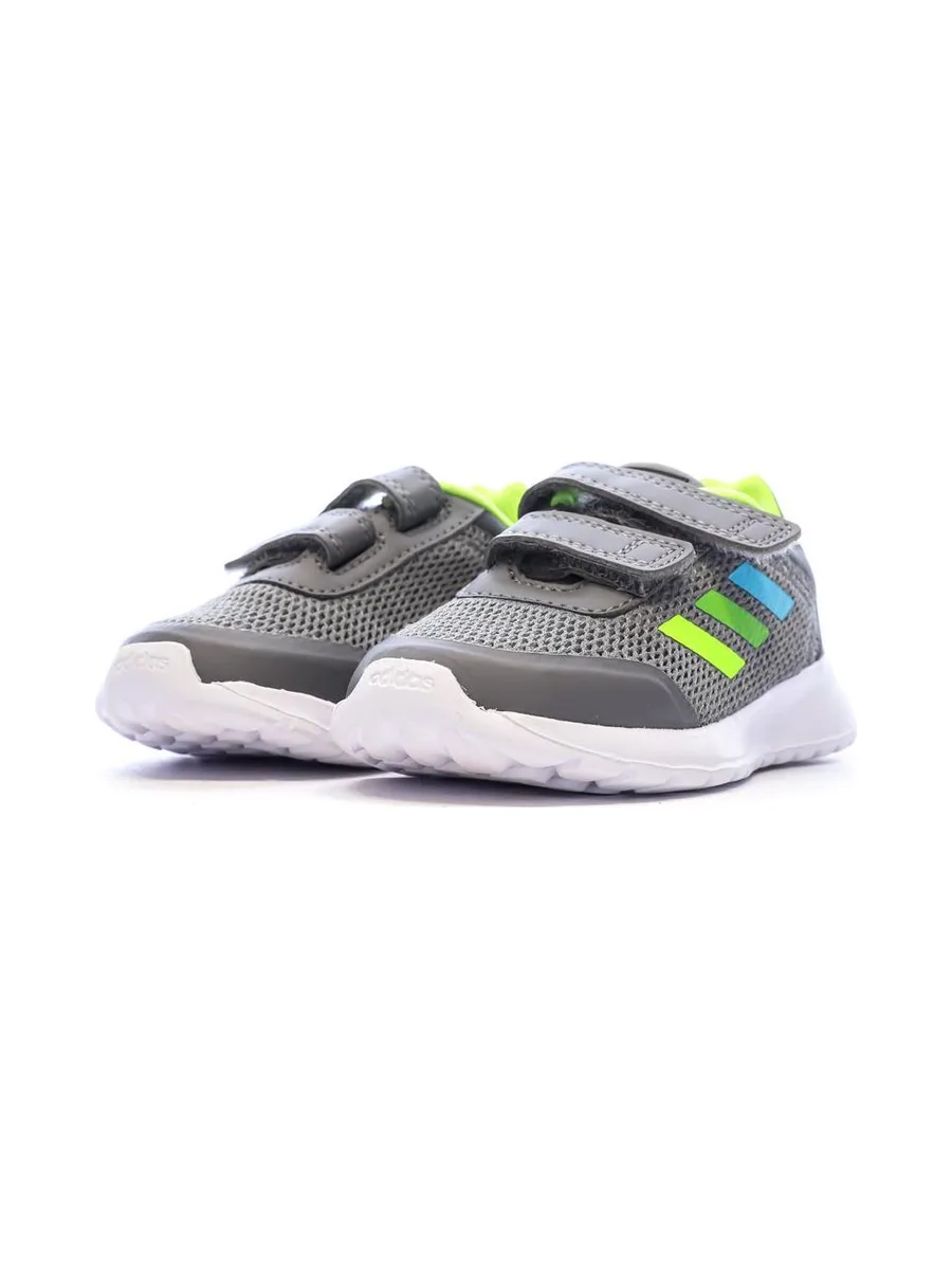 Baskets Grises Garçon Adidas Tensaur 7