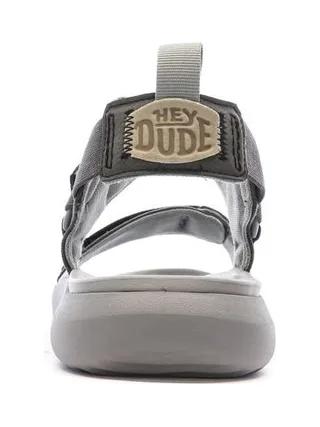 Sandales Grises Homme Hey Dude Carson 40712 3