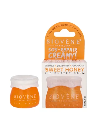 Biovene Sos-Repair Creamy! Sweet Honey Lip Butter Balm 8g 1