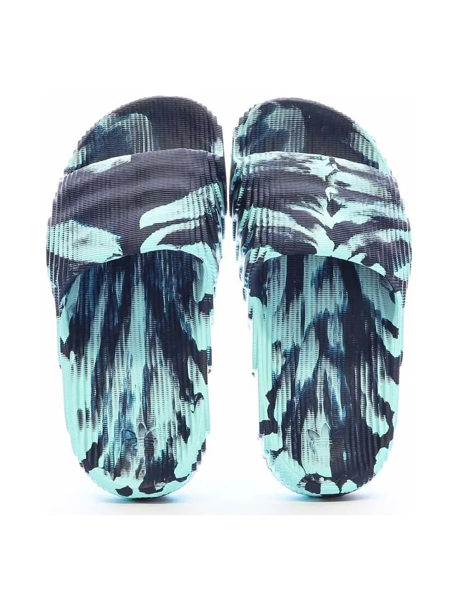 Claquettes Marine/Turquoise Femme Adidas Adilette 22 4