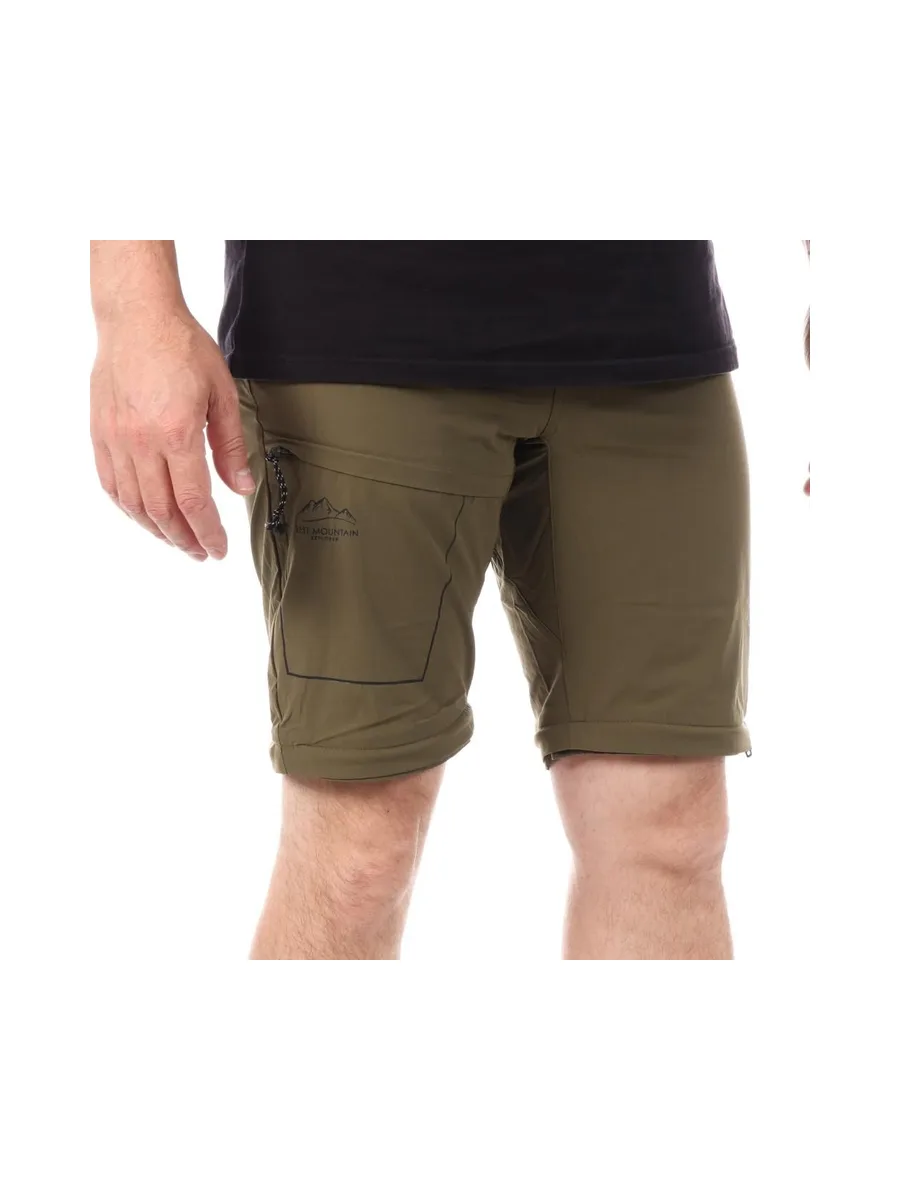 Pantalon en Toile Kaki Homme Best Mountain 402 5