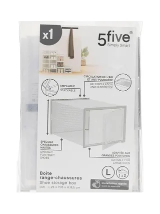 Boite Range Chaussure Transparente 5five Spacy 3