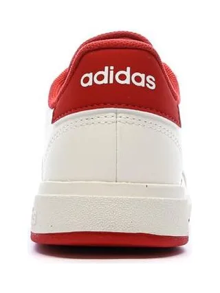 Baskets Ecru/Rouge Garçon Adidas Grand Court 2.0 3