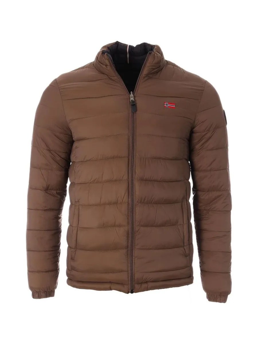 Doudoune Noir/Marron Homme Geographical Norway California/GN 3