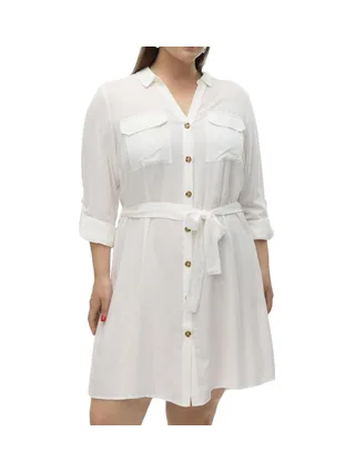 Robe Blanche Femme Vero Moda Vmbumpy 1
