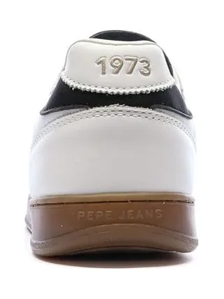Baskets Blanches/Noires Homme Pepe jeans Ball 3