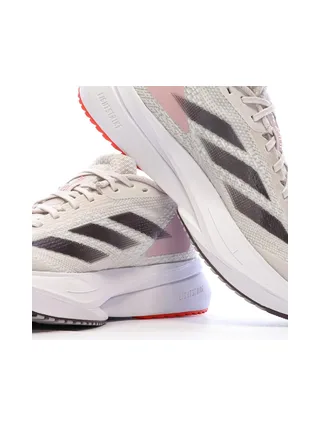 Chaussures de running Blanches/Roses Femme Adidas Adizeros 7