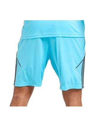 Short Turquoise Homme Bleu Adidas Tiro24 2