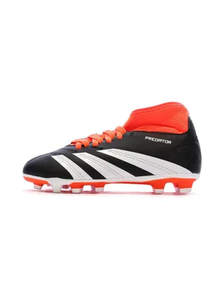 Chaussures de football Noir/Rouges Garçon Adidas Predator Club 1