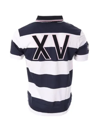 Polo Marine/Blanc Homme Rugby TOWN 2