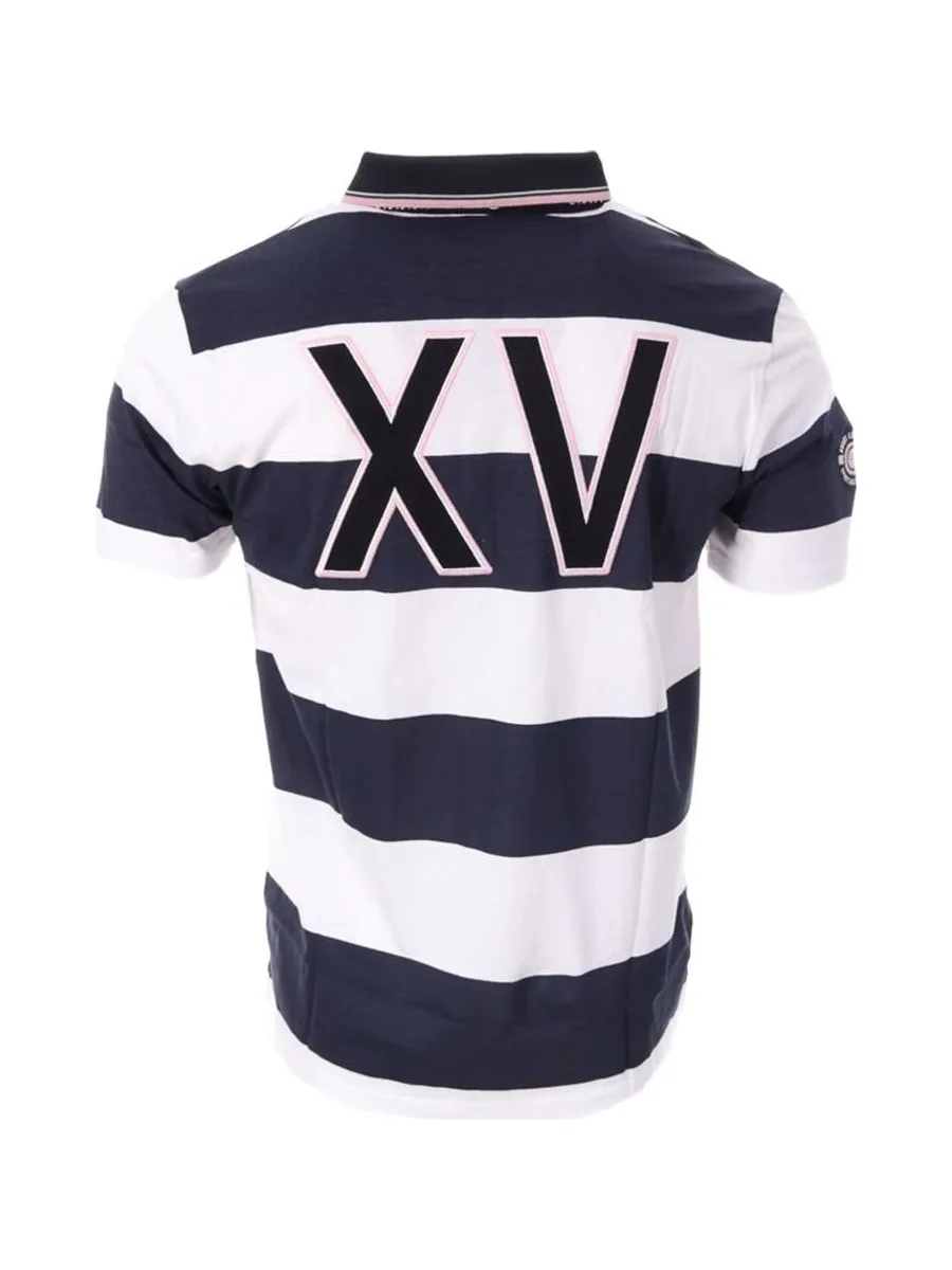 Polo Marine/Blanc Homme Rugby TOWN 3