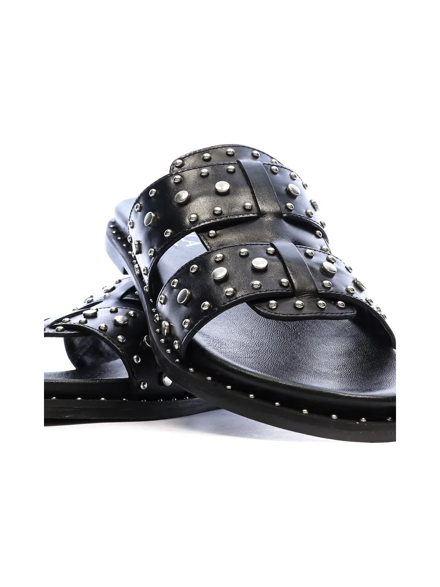 Sandales Noires Femme Carmela Bridas 8