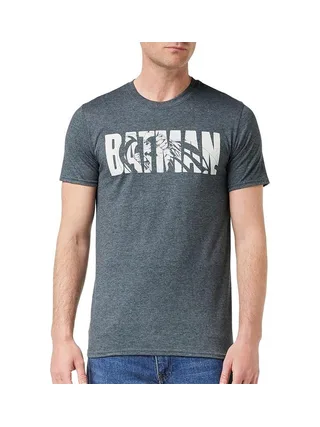 T-shirt Gris Homme Licence Batman 1