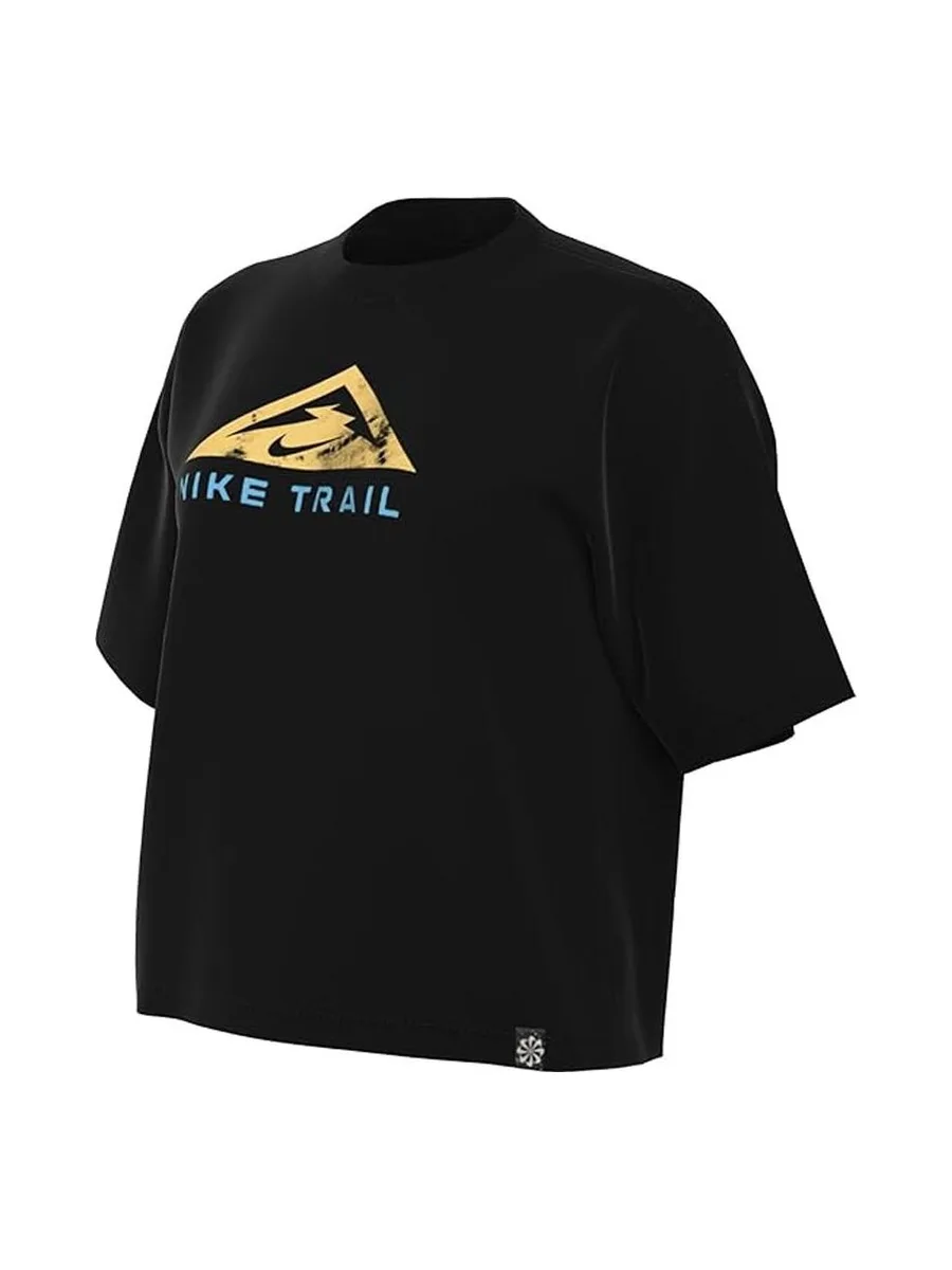 T-shirt de Sport Noir Femme NikeTrail 2