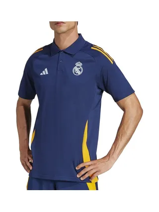 Real Madrid Polo Bleu Homme Adidas 24 1