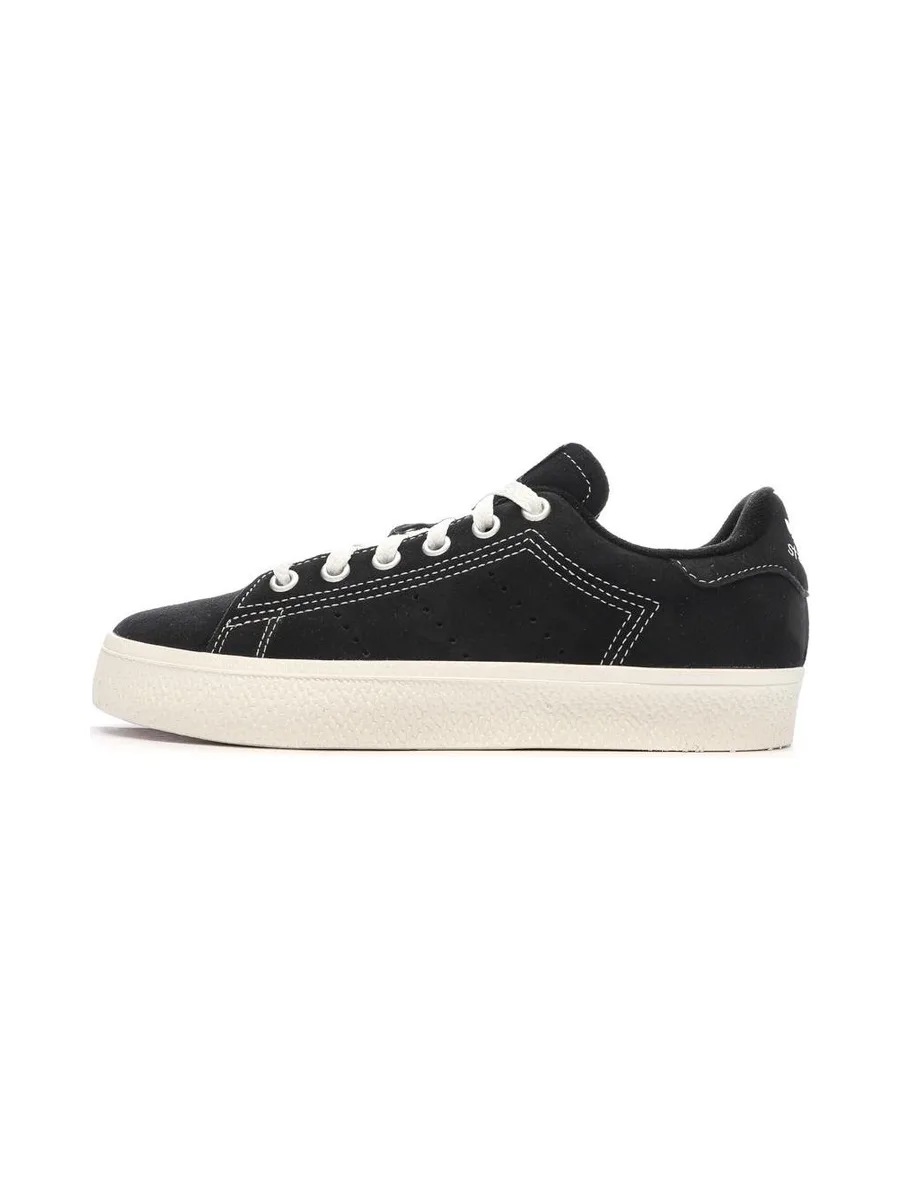 Baskets Noires Garçon/Fille Adidas Stan Smith 2