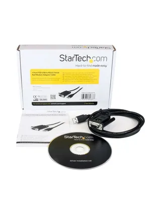 USB to Null Modem Serial DCE Adapter 4