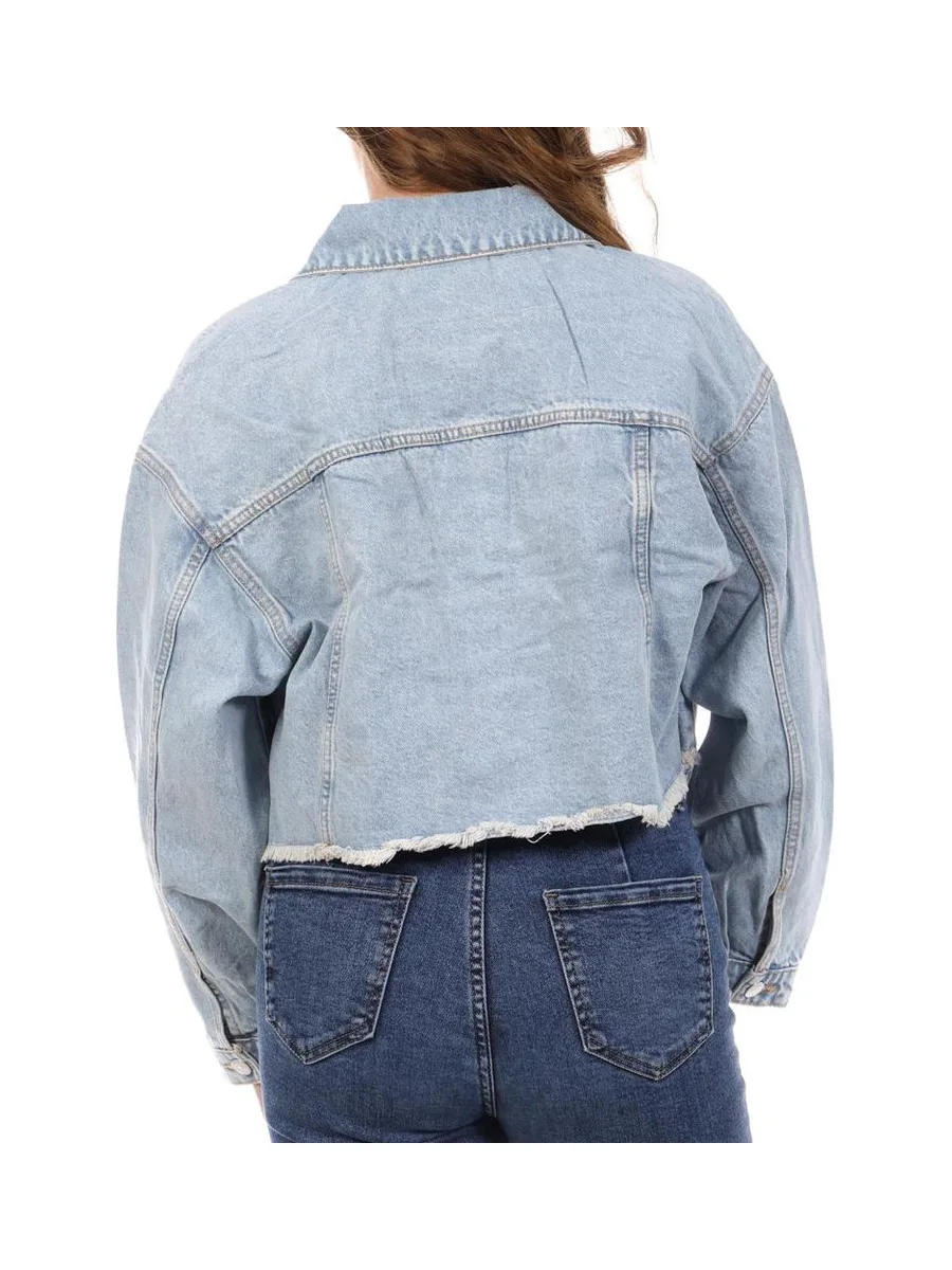 Veste en Jean Bleu Femme Jennyfer VROPY 3