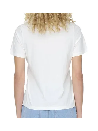 T-shirt Blanc Femme JDY Pisa 15298612 2