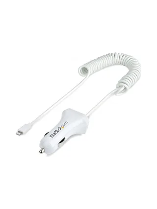 Lightning Car Charger w/Cable 2 Ports 8