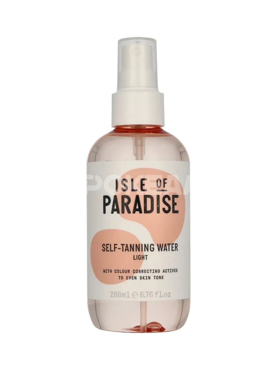 Isle of Paradise Self-Tanning Water 200ml - Light 1